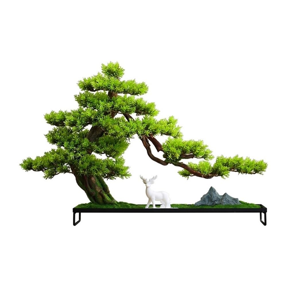 HCZKIUJY Bonsai Simulation Tree Ornaments Entryway Soft Decorative Crafts Tea Room Creative Wine Cabinet Fake Plants Potted Plants Plant