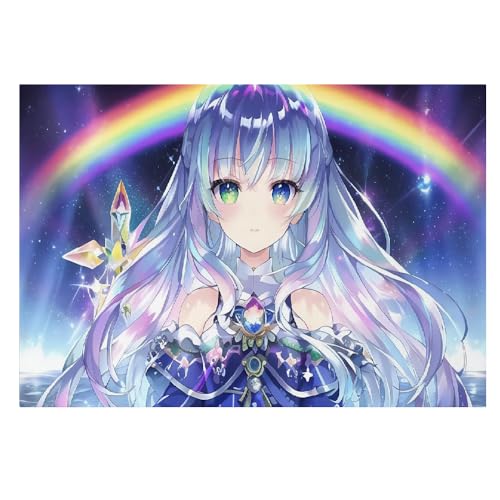 Cuadros decorativos en lienzo con diseño anime de cómic Kawaii para decoración nórdica