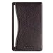 Levenger Bomber Jacket Pocket Briefcase Leather Mini Notepad 3x5 Index Card Holder Organizer, Mocha