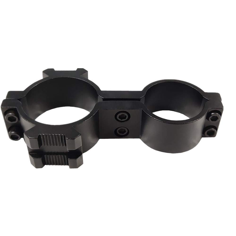 FIRECLUB Dual 1 Inch Mount Tube Ring for 1" Flashlight/Scope/Sight +1 Wrench
