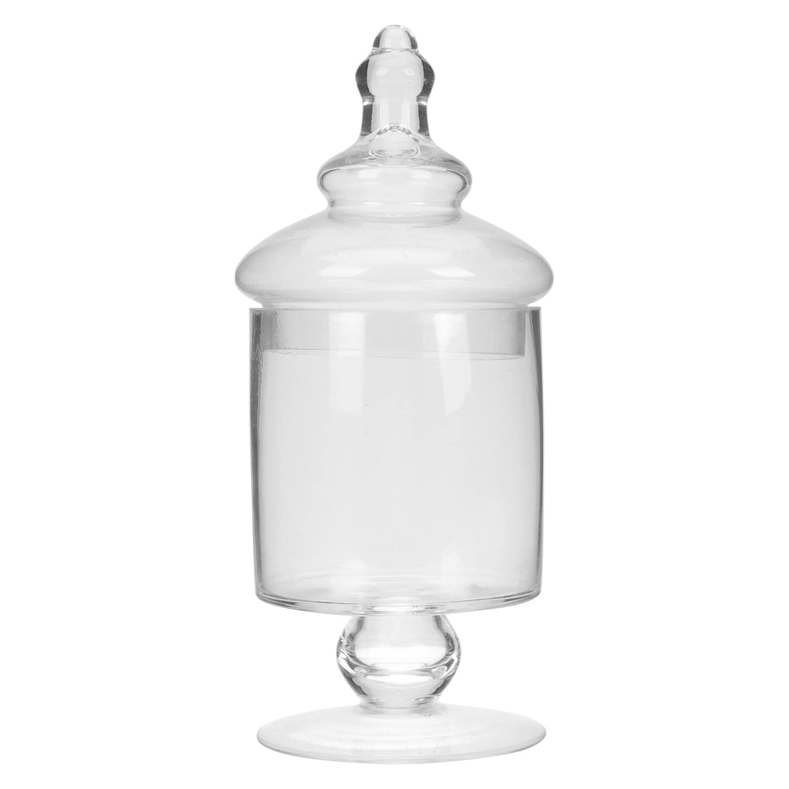 SEWACC Bocaux d'apothicaire en verre transparent pour bonbons, buffets, biscuits, boîtes en verre transparent pour cuisine, fête de mariage