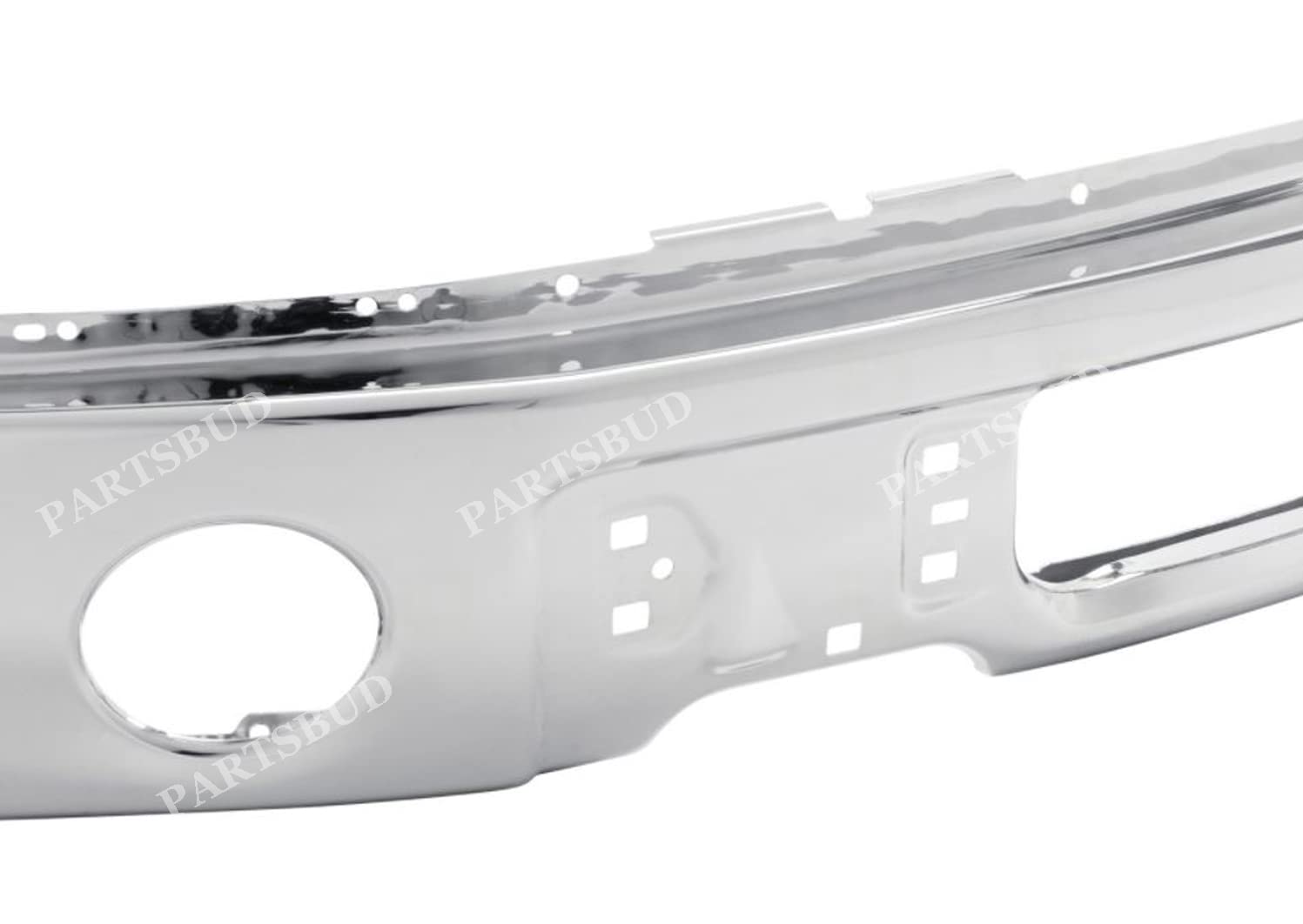 2009 - 2014 FORD F150 BLACK PRIMED STEEL FRONT BUMPER FACE BAR with FOG LIGHT HOLES - PARE-CHOCS AVANT en ACIER NOIR PRIME avec TROUS ANTIBROUILLARD