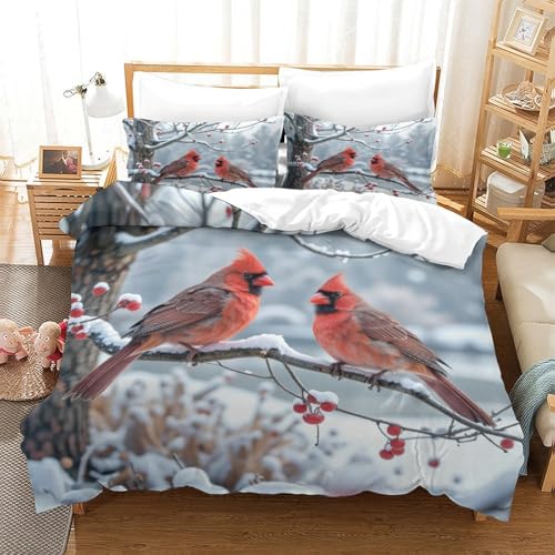 Housse de couette lynx sauvage 3D king size haute résistance - 3