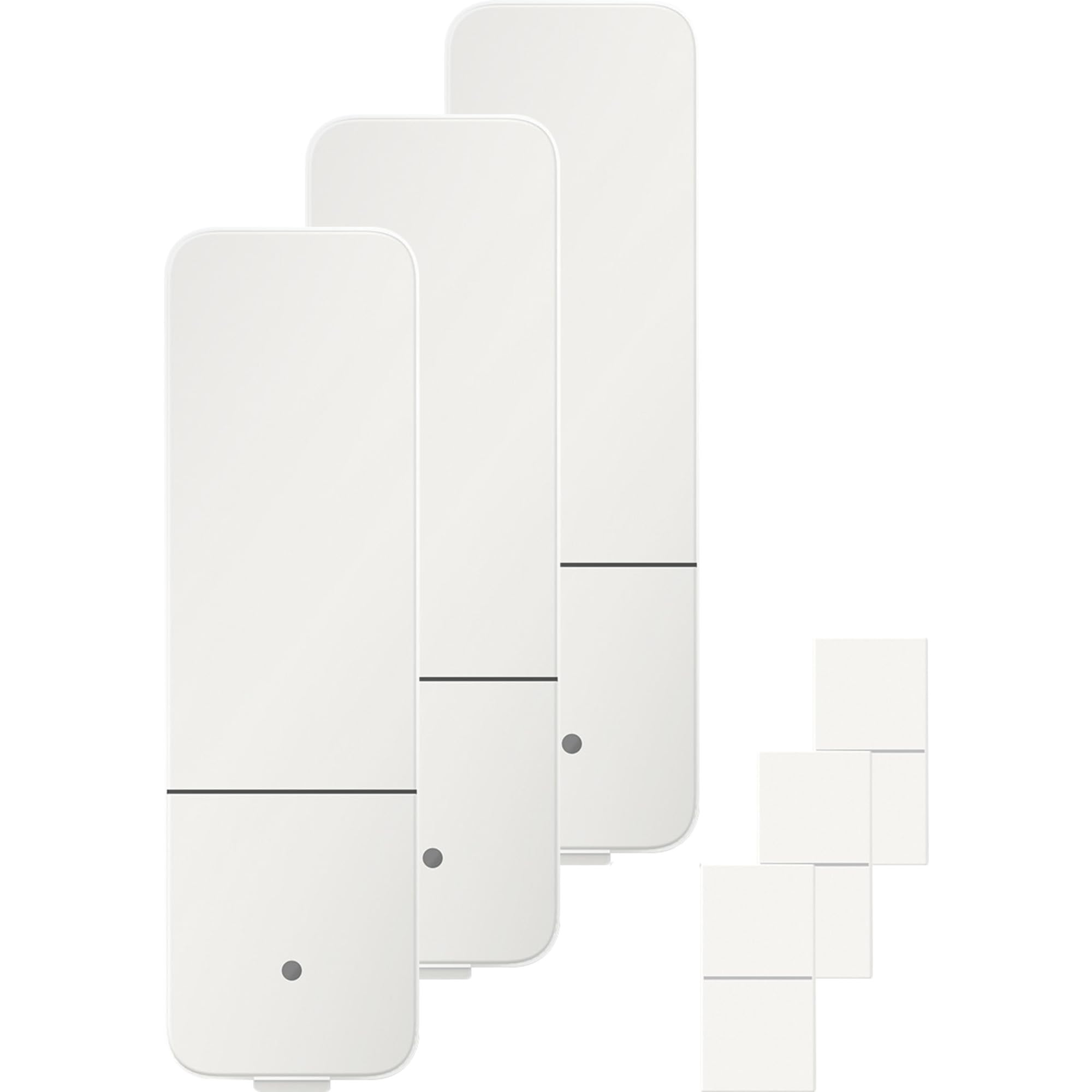 Styk drzwi/okna II Bosch Smart Home [+M], inteligentny czujnik do ogrzewania energooszczędnego, elastyczne zastosowanie w systemie Bosch Smart Home lub Matter, zestaw 3 szt
