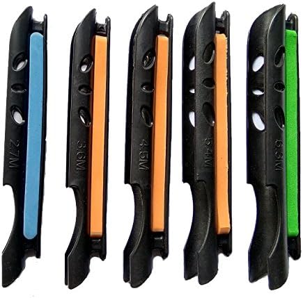 5 Pieces Black Fishing Line Holder Winder Spool for 2.7M,3.6M,4.5M,5.4M,6.3M Pole