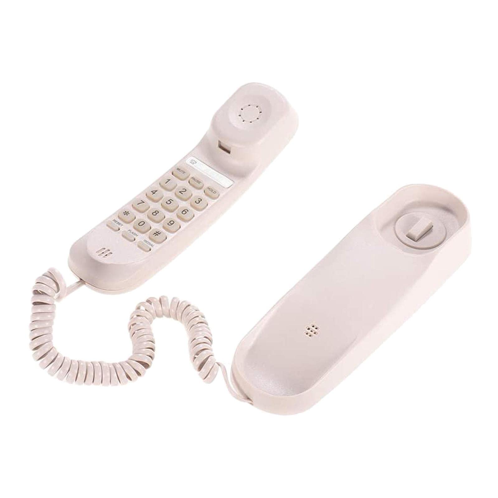 club bollywood Club Bollywood®Wall Mount Desktop Corded Fixed Telephone Landline Wired et Phone Pink| Corded Telephones| Corded Telephones|1X Telephone-picture-27