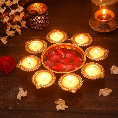 Buy LABHCART Metal Decorative Bowl Urli Table Accents Gold Metal Swan