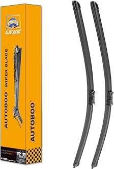 AUTOBOO 26"+16" Windshield Wiper Blade Sets Replacement for 2015-2021 Lexus NX300 NX200t Toyota CHR Subaru Crosstrek -Original Factory Quality (Pack of 2)