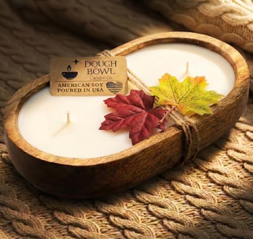Dough Bowl Candle Co. Apple Maple Bourbon Soy...