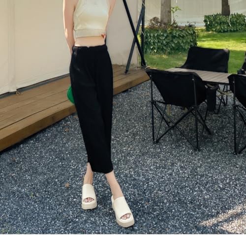 Platform Slippers Super fashion Open Toe Chunky Sandals Summer Outdoor Beach Slippers Slip on Party Dress Shoes3