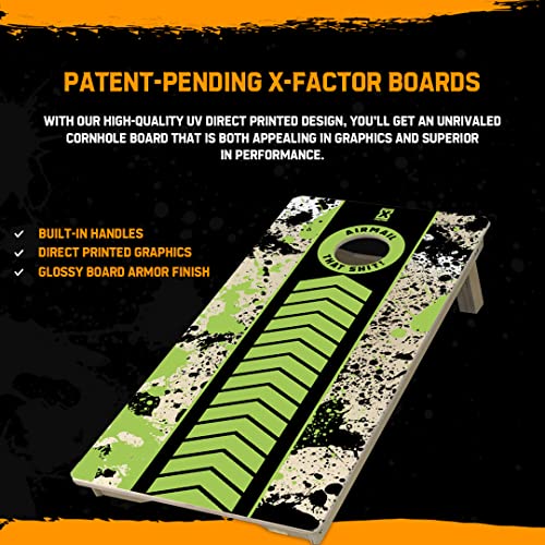 Titan The Patent Pending X Factor Cornhole Boards - Cornhole Board With Built-In Handles, Corn Holes Outdoor Game - Cornhole Set, Travel Games, Beach Games, Outdoor Games For Adults And Kids #TOP4