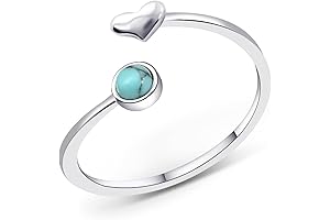 Silver Turquoise Ring, the Statement of Love