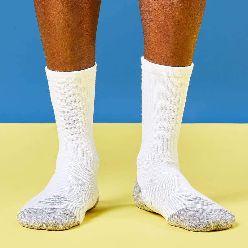 Women's Crew Socks - Sport Socks with Compression + Infrared - 3 Pairs3