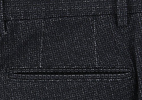 Incotex Charcoal Gray Fancy Pants - Slim3