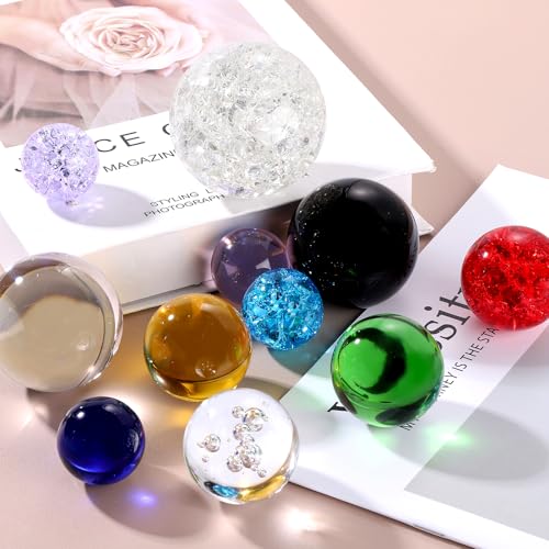 Boule de cristal 60mm transparente pour décoration de fontaine de table