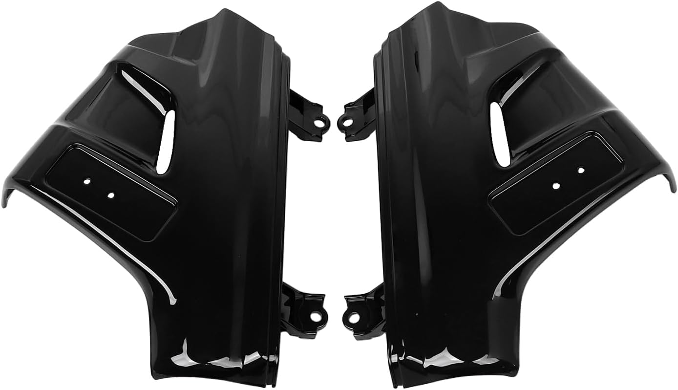 Gloss Black ABS Front Fender Covers Fairings Fit For Honda Goldwing 1800 GL1800 ABS GL1800P 2001-2017