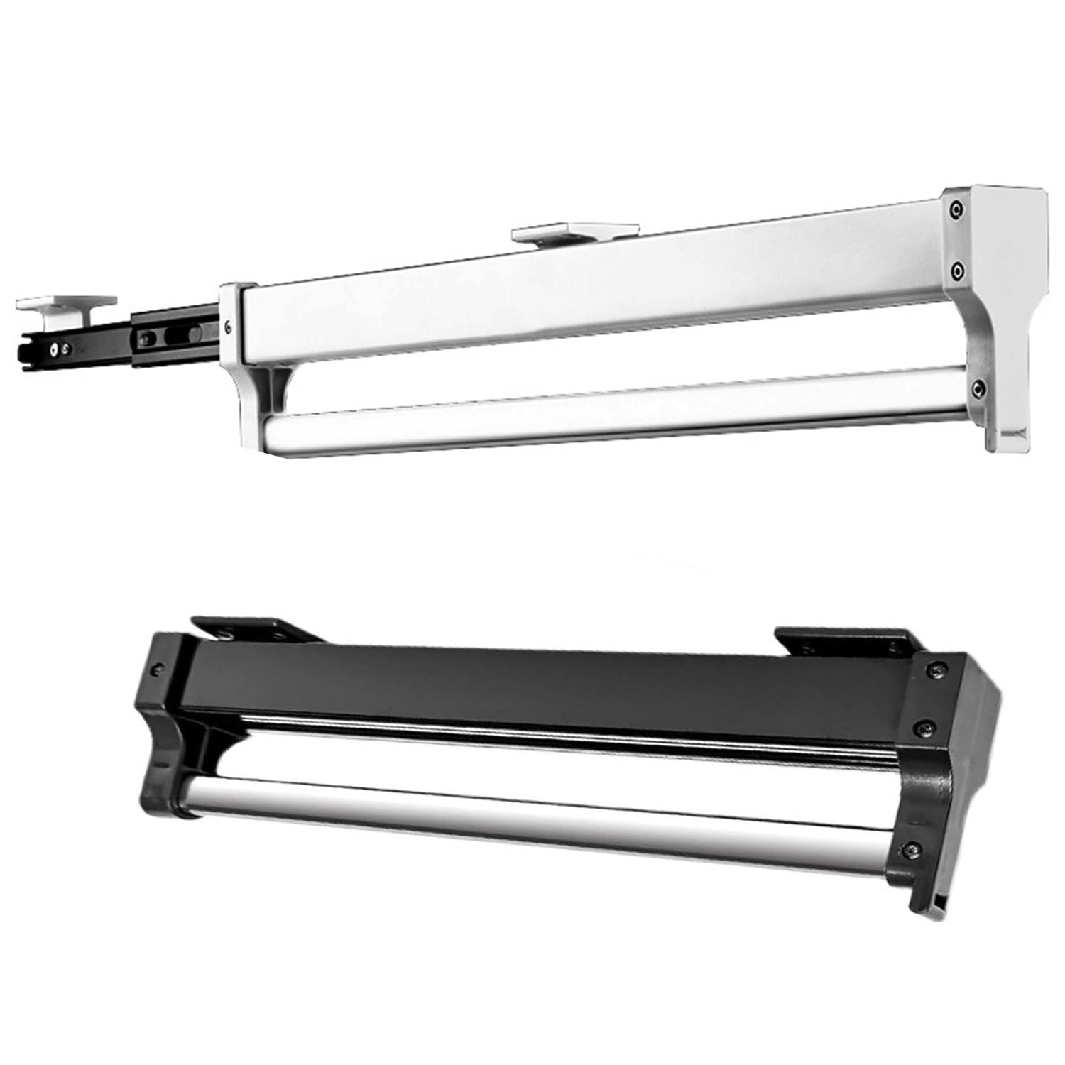Colgador extraíble armario barra extensible perchas ropa 397mm 547mm 8