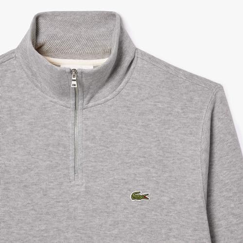 Lacoste Sweatshirt Homme Argent Chine/Noir L