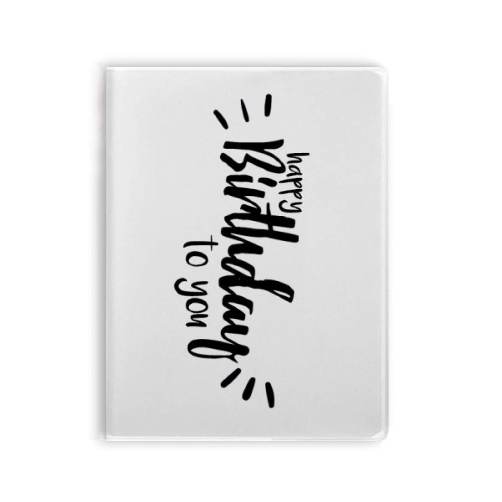 Carnet de notes Happy Birthday souple idéal au bureau comme à la maison - 4