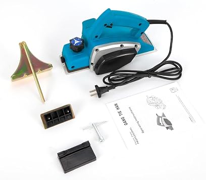 800 W Electric Wood Planer Portable Wood Planer Electric Hand Planer Planer with Guide for Woodworkers for Sanding and Cutting Wood