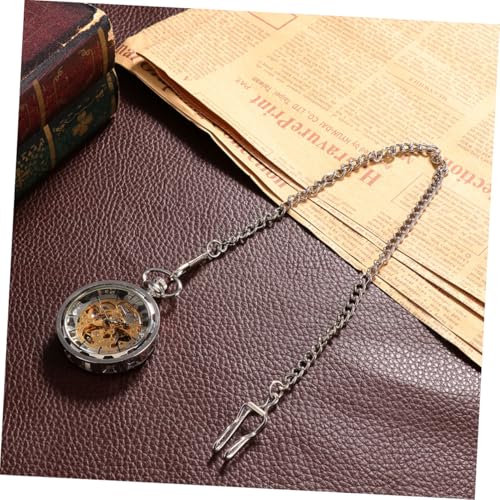 Reloj de bolsillo mecánico IMIKEYA de estilo clásico para chaleco 6