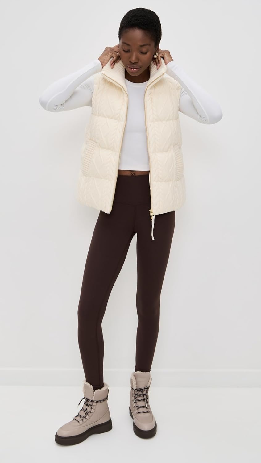 Varley Women's Irina Cable Knit Vest - Image 3