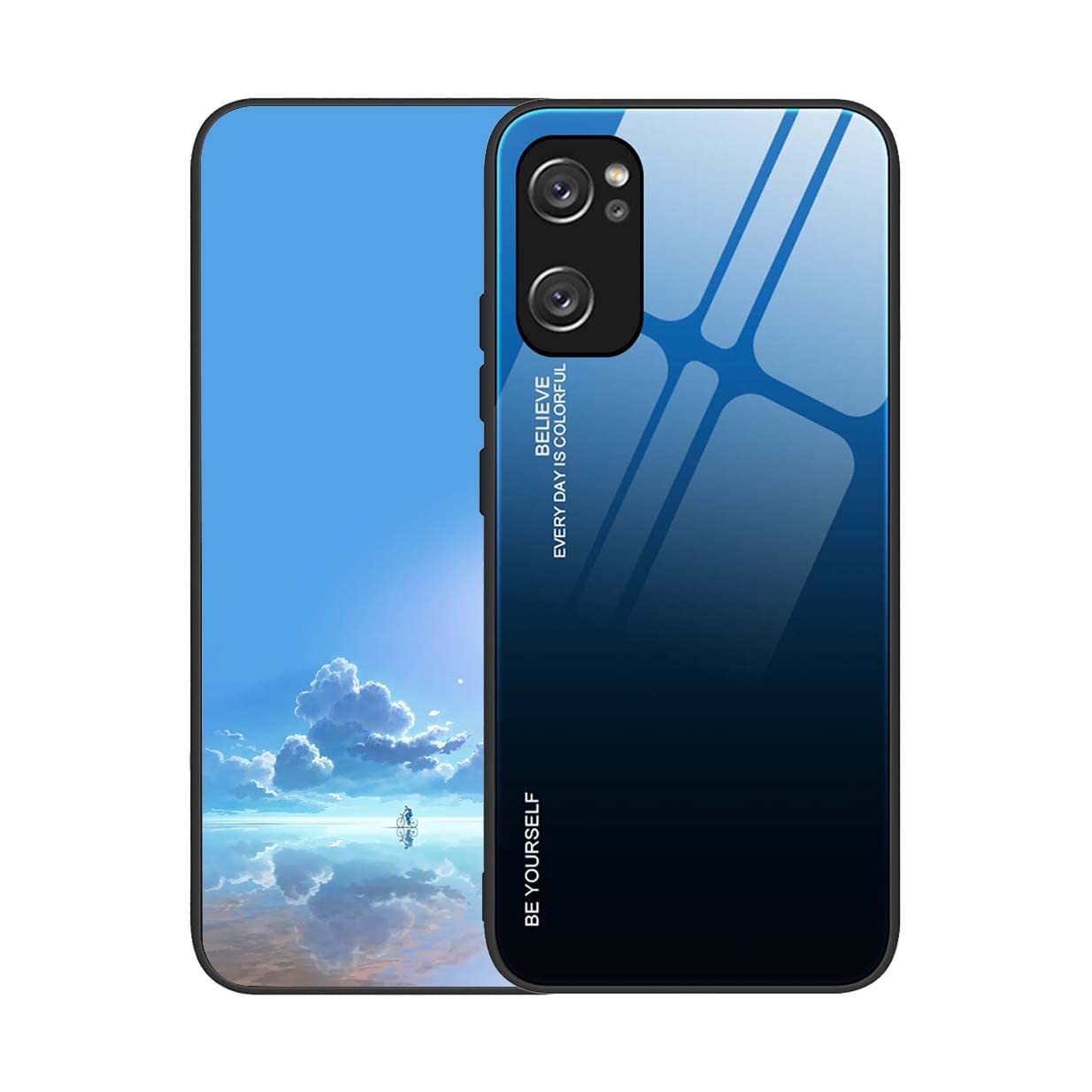 Custodia Morbida TPU Per Oppo Find X5 Lite - Antiscivolo, Antiurto, Con Bordi Rialzati Per Fotocamera E Schermo - Nero