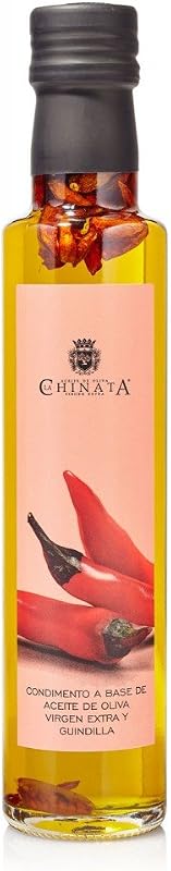 Huile d'Olive Vierge Extra 'Piment Rouge' (Verre 250 ml) - La Chinata