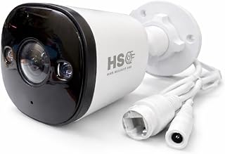 HSO 5MP IP POE CCTV Camera 170° Wide Angle | Night Vision | Built-in Mic | ONVIF Support | H.265 | Indoor Outdoor Security... Price In India