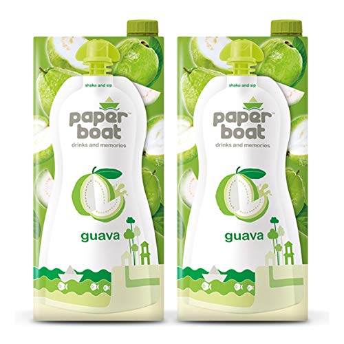 Image of Paper Boat Coconut Water, 200ml (Pack of 6) + Paper Boat Guava, 2 x 1 L