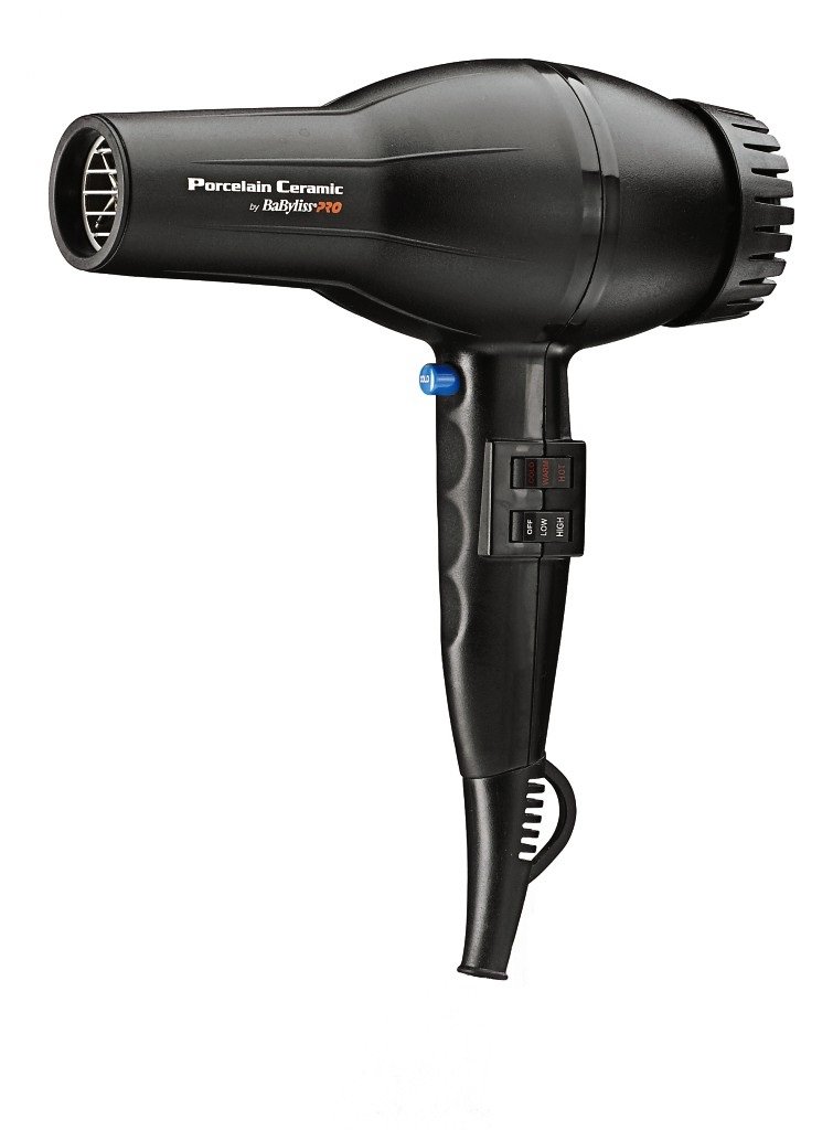 BaBylissPRO Porcelain Ceramic 2800 Dryer, Black