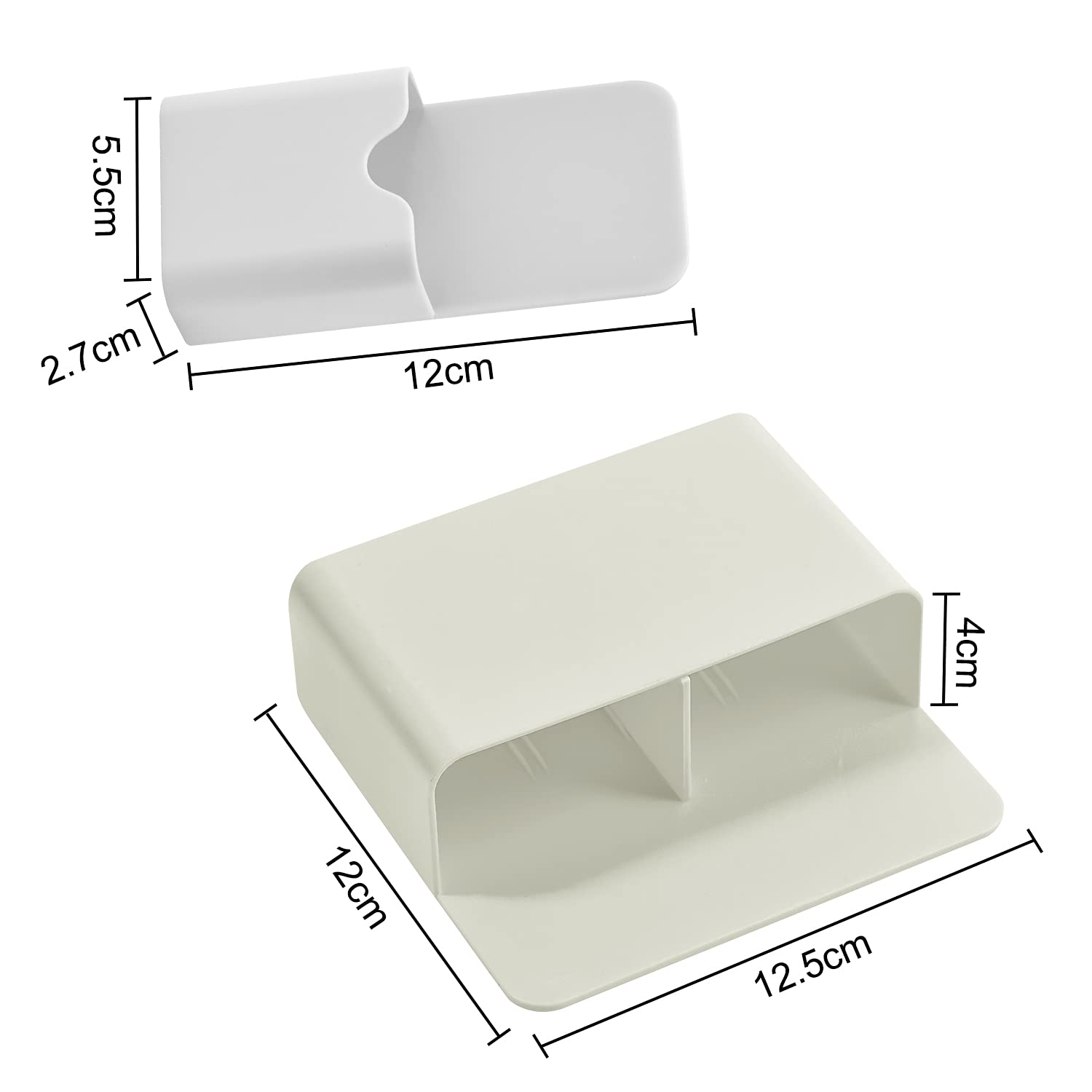 Magnetischer Stifthalter Für Whiteboard & Kühlschrank – Abwischbarer Marker-Organizer, 12x4x10 Cm, Farbig