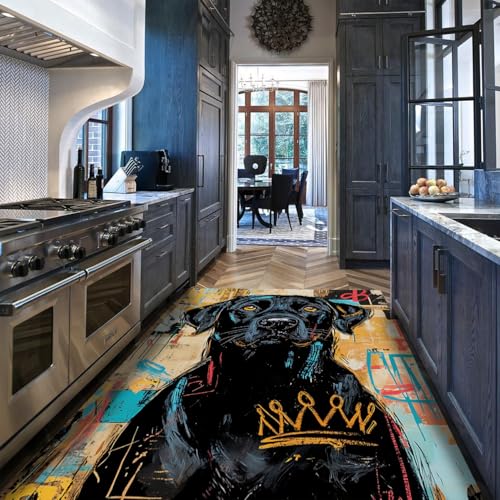 Animal Theme Area Rugs 5x6ft for Living Room Bedroom Pop