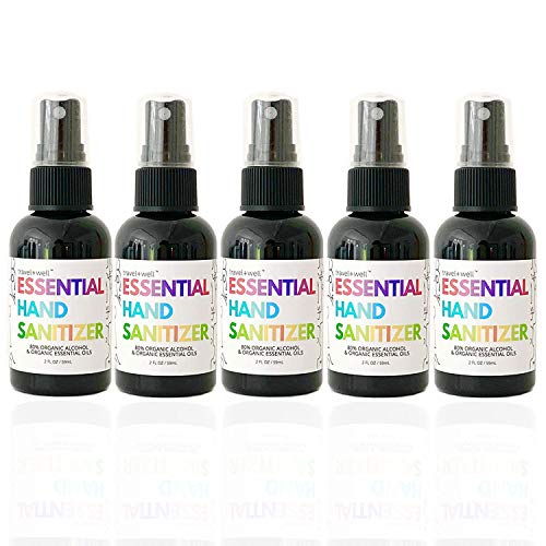 Travel + Well Essential No-Rinse Organic Hand Wash 5 Pack image 4
