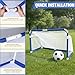 5x3 FT Folding Soccer Goal Portable Soccer Goal for Backyard Kids and Adults