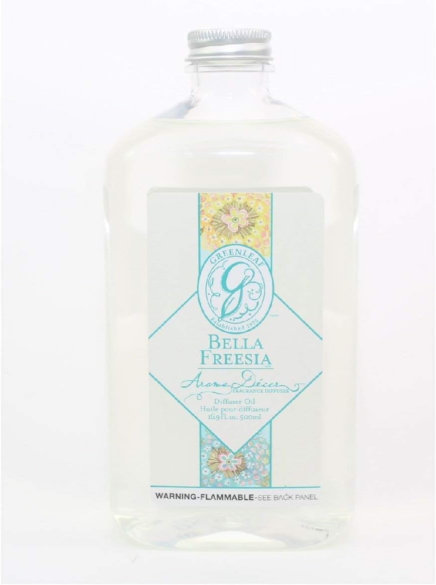 Bella Freesia Aroma Decor Diffuser Oil by Greenleaf, 16.9 oz