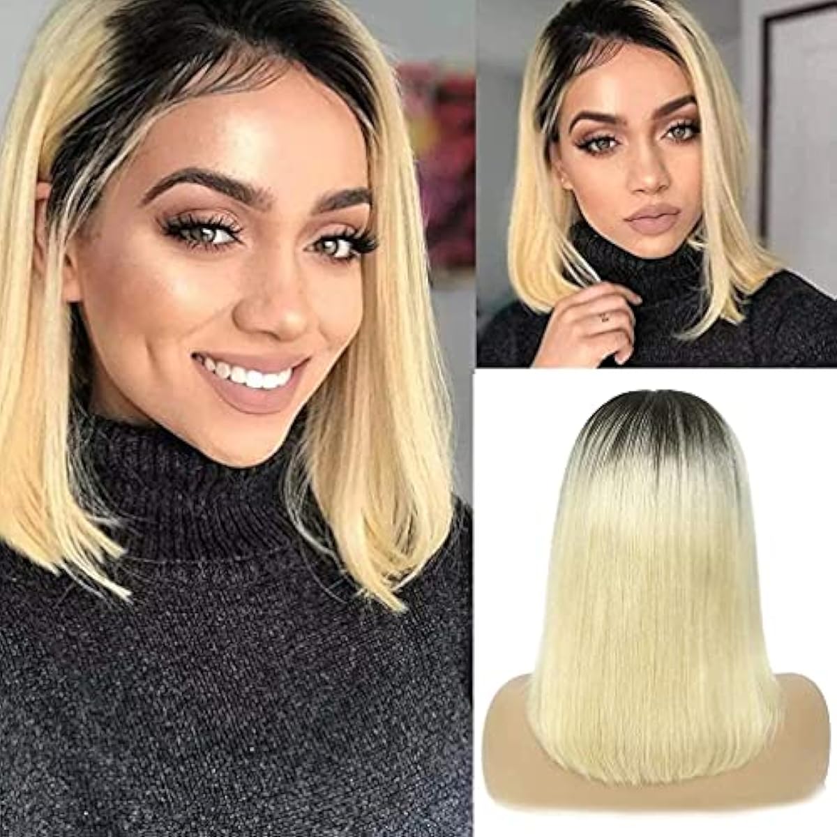 新品 買取 黒と白人の女性のための短い13x4レースフロントウィッグ 毎日の自然な摩耗のための赤ちゃんの髪のストレートブロンドオンブルダークルーツウィッグ サイズ 10インチ 8インチ 売上超高品質 Littleshopp Com 新品 買取 黒と白人の女性のための短い13x4レースフロントウィッグ 毎日の自然な摩耗のための赤ちゃんの髪のストレートブロンドオンブルダークルーツウィッグ サイズ 10インチ 8インチ 売上超高品質 Littleshopp Com