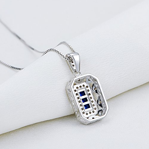 Newshe - Catenina con ciondolo da donna, in