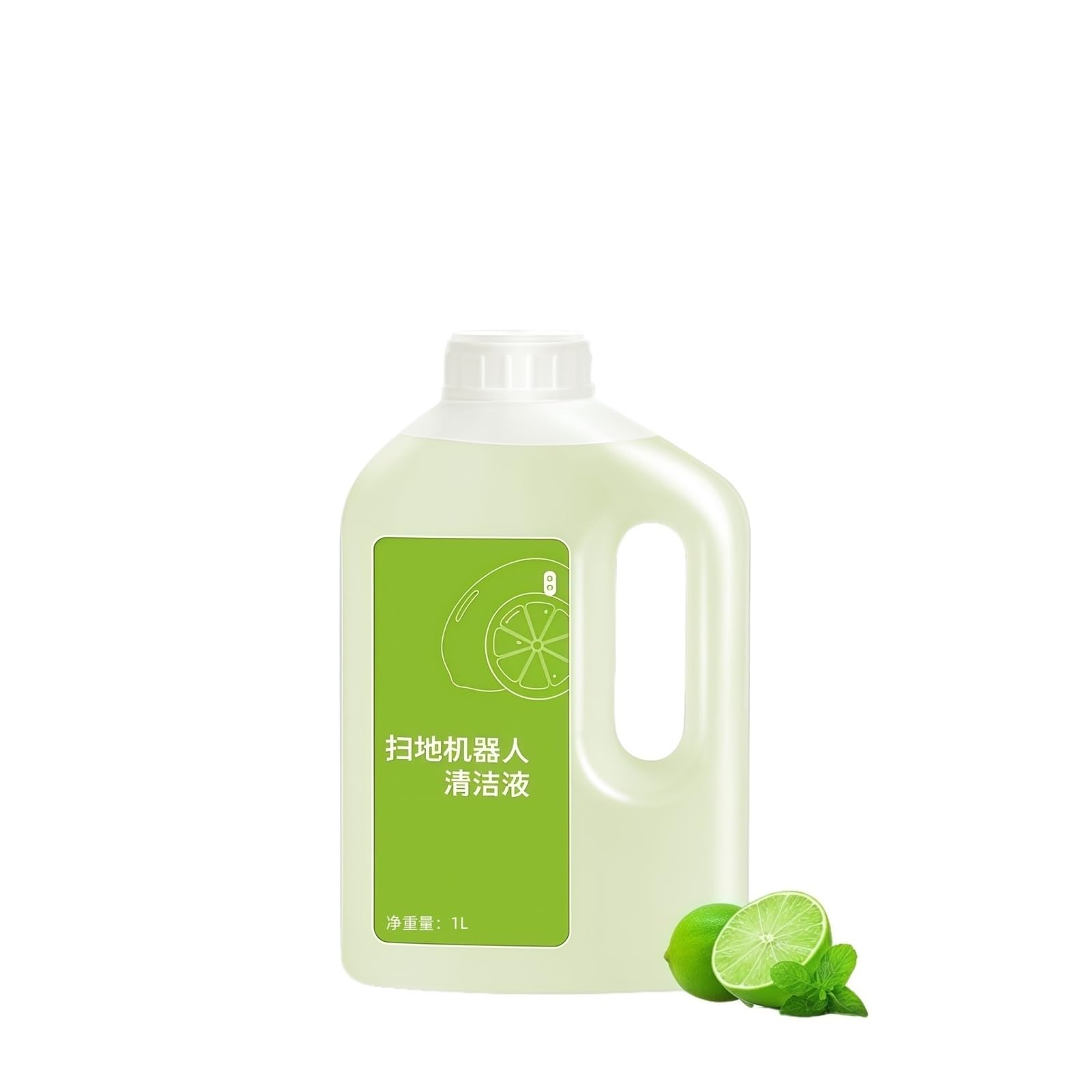 Solución limpiadora multisuperficie for suelos (2 botellas), compatible con ECOVACS DEEBOT X1/X2/T10/T20/T30. Agente de limpieza de repuesto.(A)