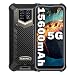 Produktbild OUKITEL WP15 (5G) Outdoor Handy, 15600 mAh Android 11.0 Smartphone ohne vertrag, 8GB RAM + 128GB ROM, 6.52 Zoll, 48MP AI Kamera, Dual-SIM NFC OTG GPS IP68 Wasserdichtes Handy Global Version - Schwarz