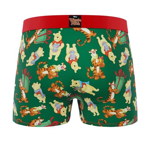 CRAZYBOXER Men's Underwear Winnie The Pooh Stretch Non-slip waistband Boxer Brief Original2