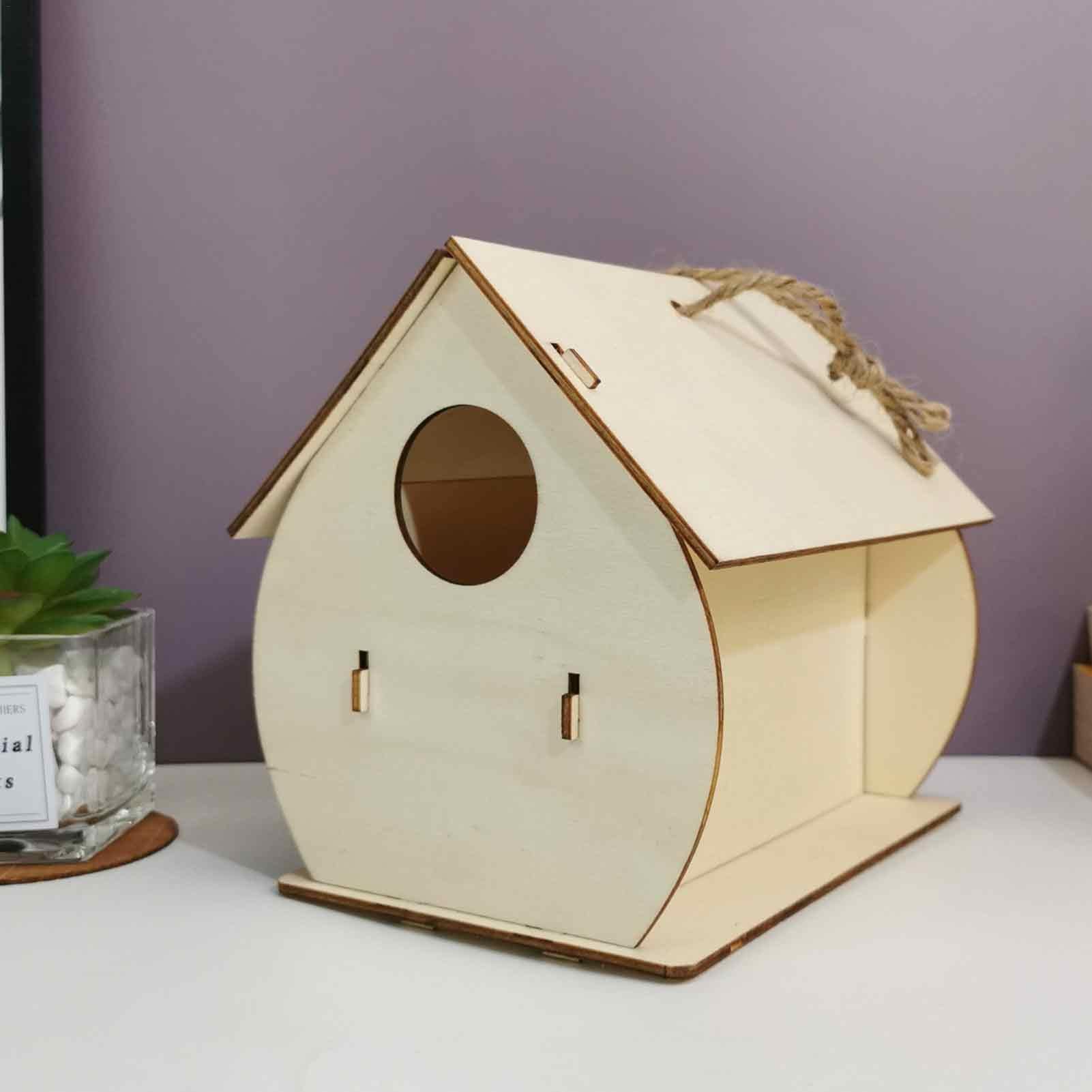 Jeffergarden Nichoir Oiseaux Bird House 7.2 * 6.2 * 5.9