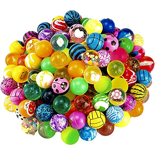 PIQIUQIU 24 Palline da 28 mm, per Bambini, Feste di Compleanno dei Bambini, Colore Casuale