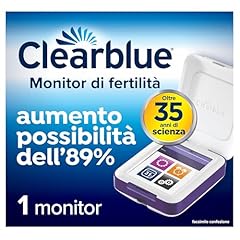 Clearblue Monitor Di Fertilità Avanzato, Test Di Ovulazione E Gravidanza, Aumenta le Probabilità di Rimanere Incinta – 1 Monitor Sensibile al Tatto (Stick di Test Venduti Separatamente)