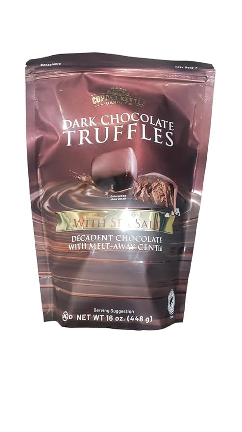 Copper Kettle Dark Chocolate Truffles 16 oz.