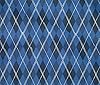 oneOone Cotton Flex Blue Fabric Argyle Check Quilting Supplies Print Sewing Fabric by The Yard 40 Inches Wide #3