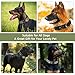 Ledeak Taktisches Hundehalsband mit Griff, Verstellbares Anti Zieh Breites Hunde Halsband Gepolstert, Dog Collar mit Metallschnalle erziehungshalsband für Hunde (Armeegrün, XL)
