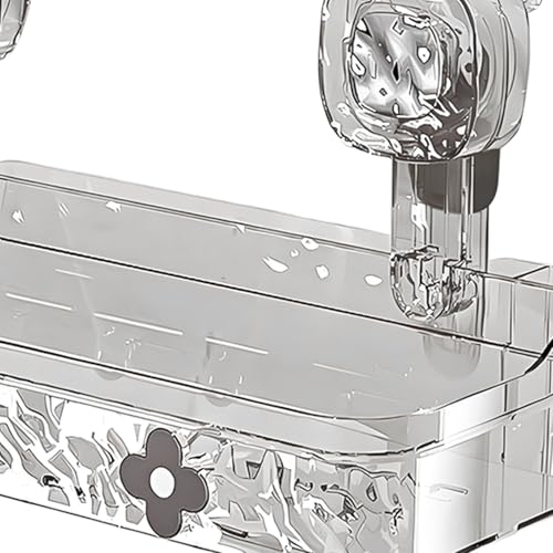 Rack de douche étanche à évacuation rapide sans perçage mural