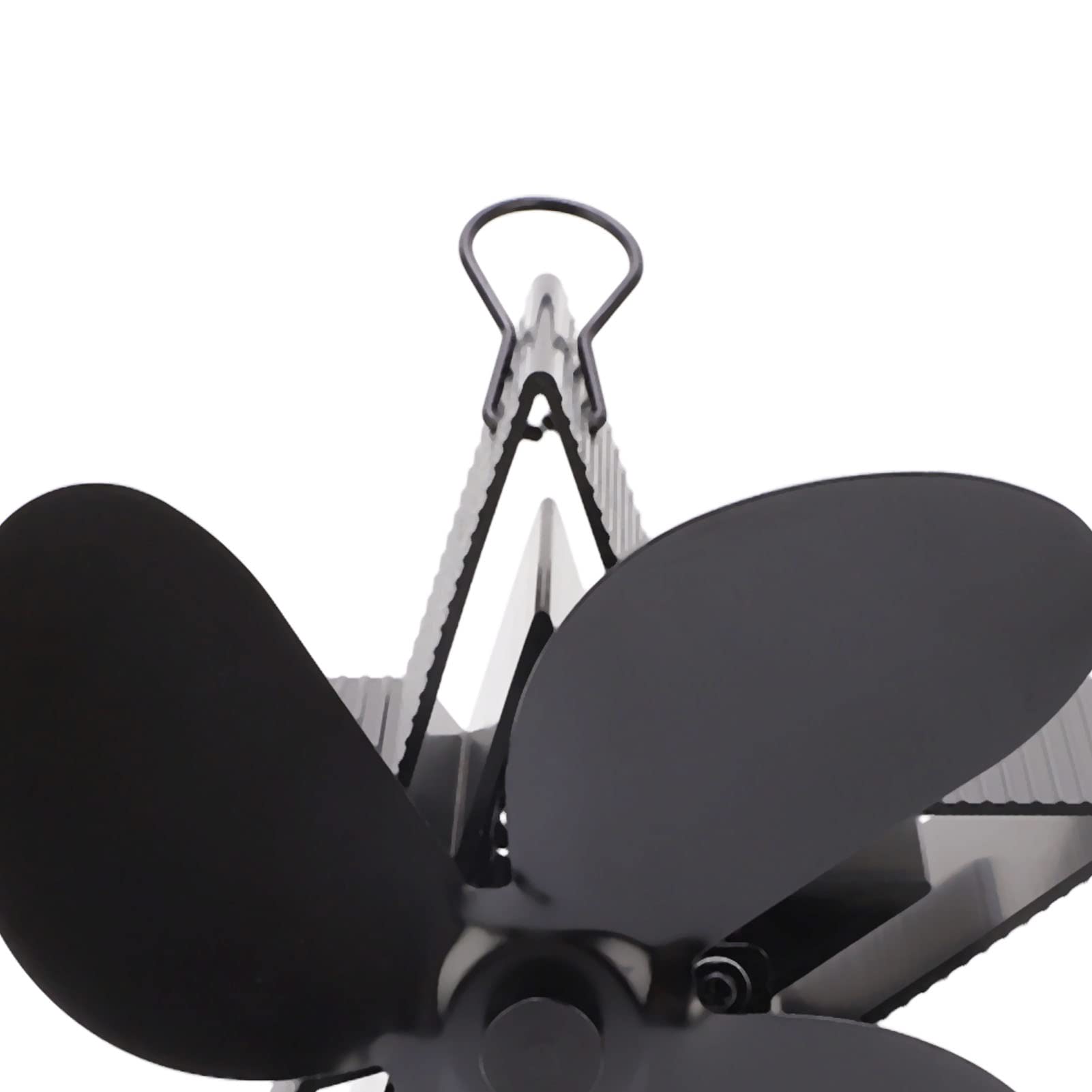 ViaGasaFamido Ventilatore Termico per Stufa a Legna, 4 Pale,