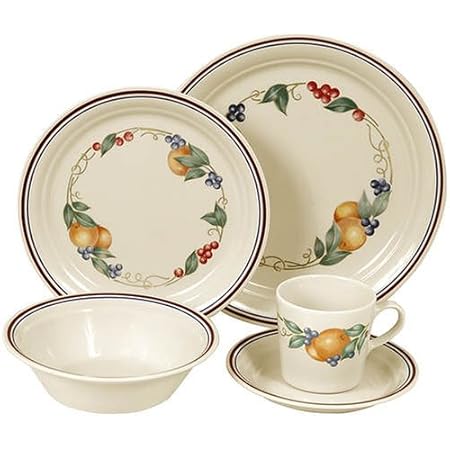 corelle apple dishes